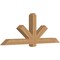 Ekena Millwork Kennewick Timber Gable Bracket, Western Red Cedar, 84"W x 31"H x 5 1/2"D x 5 1/2"F, 9/12 Pitch GBW084X31X0606KEN00SWR - alternate 3